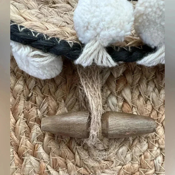 World Market | jute surfer, boho crossbody tote bag - Picture 13 of 15